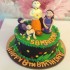 Chhota Bheem & Chutki Fondant Cake