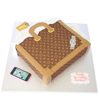 Bond Street Babe Theme Fondant Cake Bond Street Babe Theme Fondant Cake