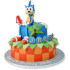 Sonic Hedgehog Fondant Cake