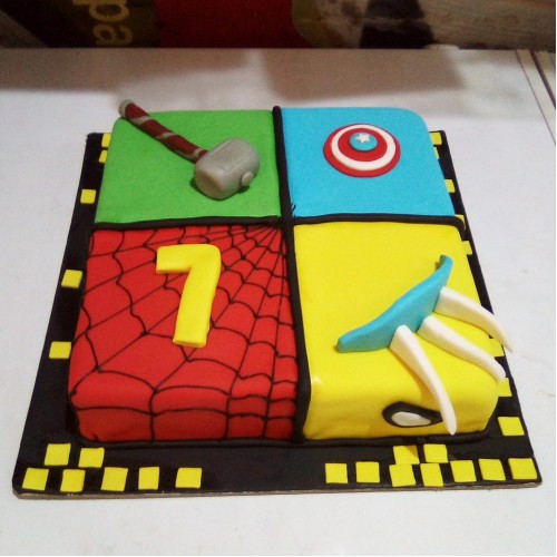 Avengers Birthday Cake Delivery in Noida
