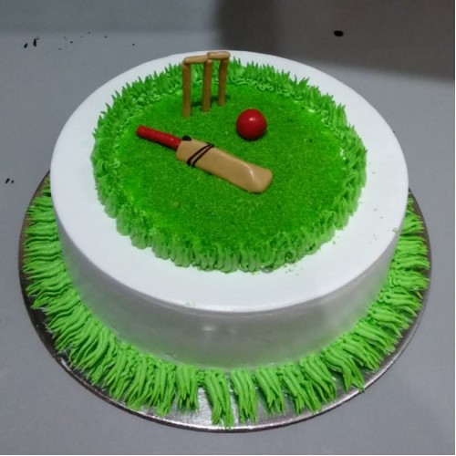 Cricket Ground Cream Cake Delivery in Noida