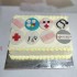 Doctor Theme Semi Fondant Cake