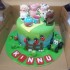 Firm Animal Theme Fondant Cake