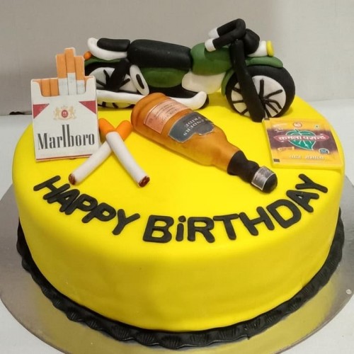 Junkie Theme Fondant Cake Delivery in Noida