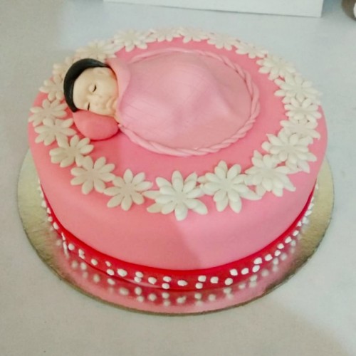 Little Baby Sleeping Theme Cake Delivery in Noida