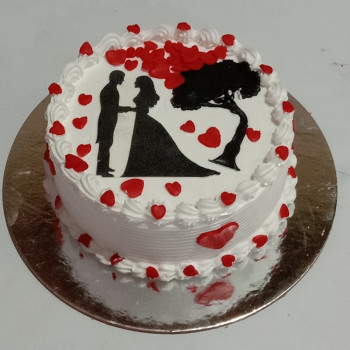 Romantic Anniversary Cake Romantic Anniversary Cake