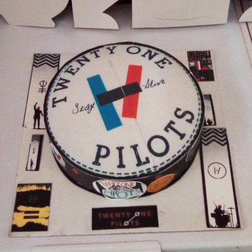 Twenty One Pilots Theme Cake Delivery in Noida