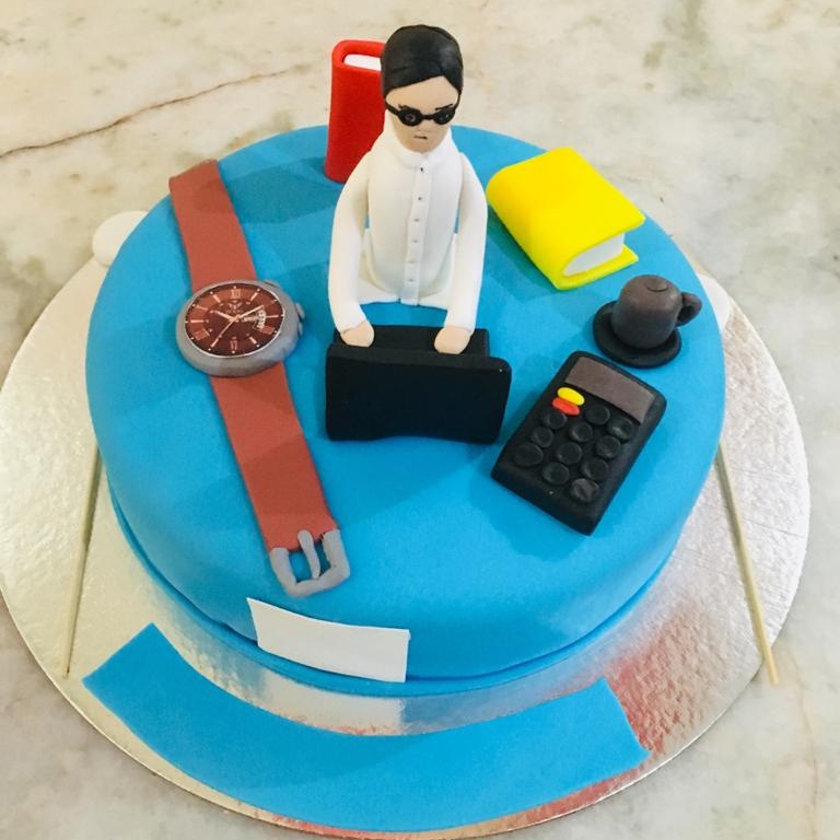Accountant cake | Themed birthday cakes, Cake, Cupcake cakes