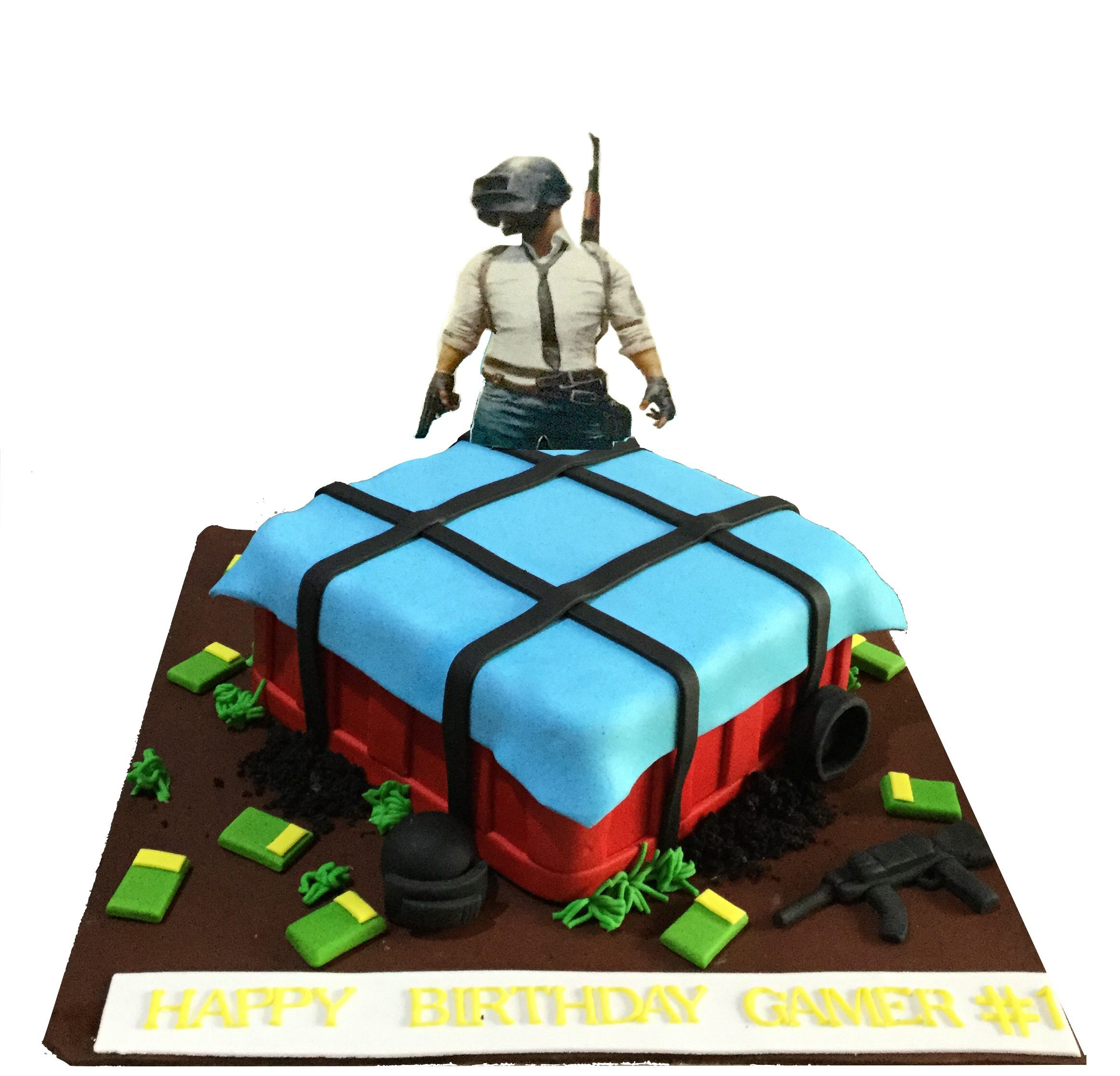 PUBG Birthday cake – CAKE N CHILL DUBAI
