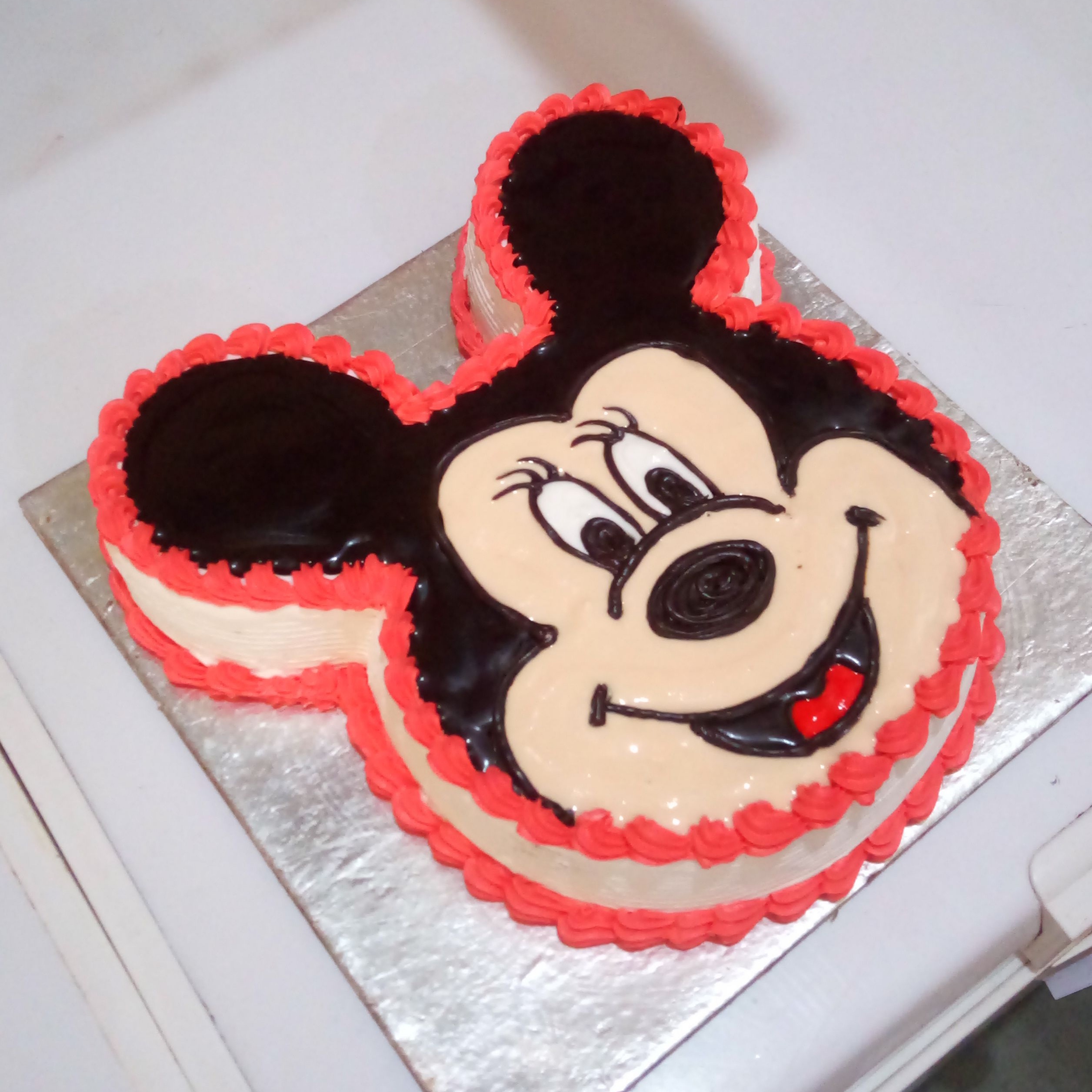Mickey Mouse cake | Fondant Mickey Mouse Cake | Mickey Mouse cake | Fondant Mickey  Mouse Cake | By Sunil Cake Master | Facebook